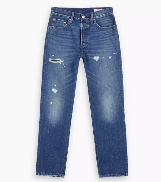 Levi´s 501® Original Selvedge Jeans Regular Fit Blue Denim
