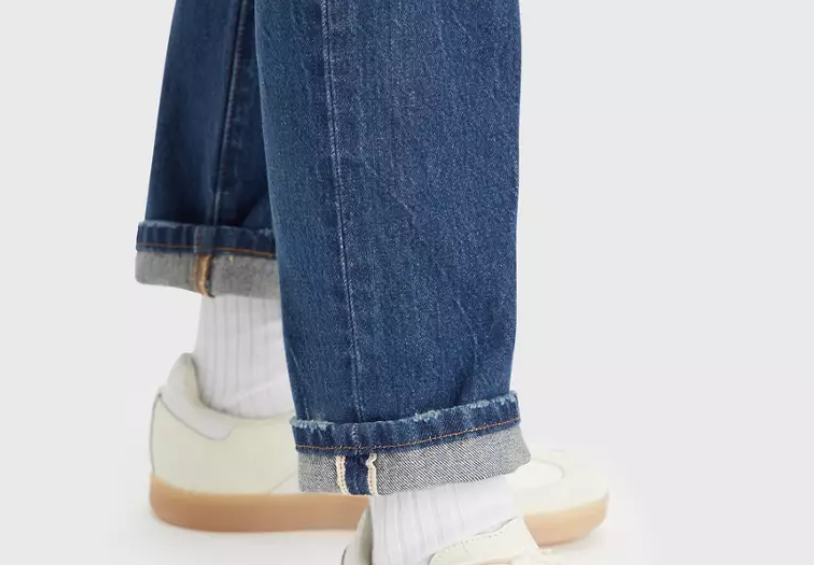 Levi´s 501® Original Selvedge Jeans Regular Fit Blue Denim