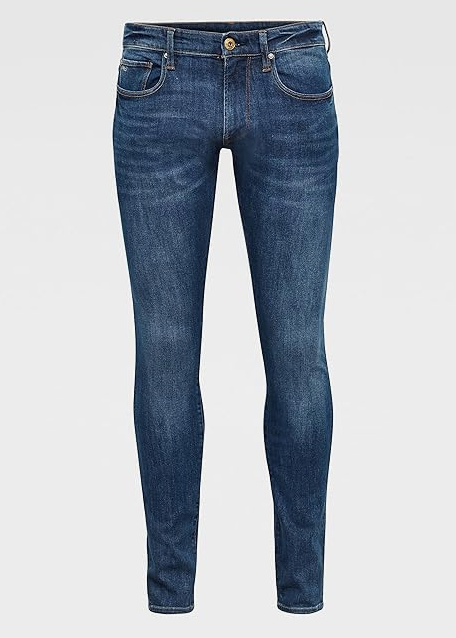 G-STAR 3301 Skinny Jeans, Blue (Medium Aged 51000-c619-071)