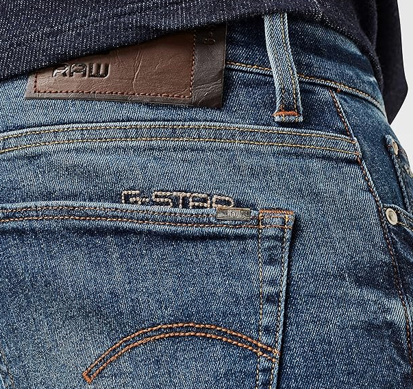 G-STAR 3301 Skinny Jeans, Blue (Medium Aged 51000-c619-071)