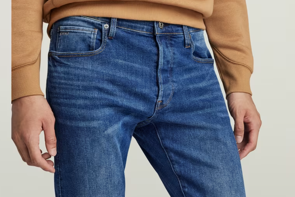 G-Star Trousers Blue Men 3301 Slim Jeans