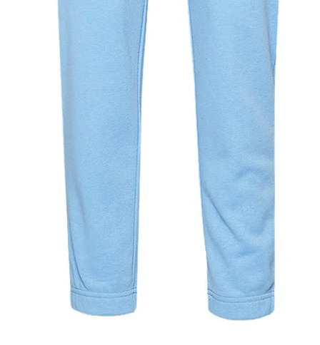 Pieces Pants Light Blue Women