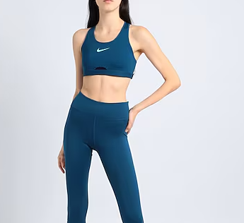 Nike Performance High-Support Sport Bra Blue Women
