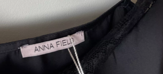 Anna Field Sleeveless Shirt Blouse Black Women