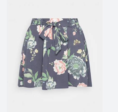 Only Petite Skirt Ombre Blue/Asian Flow