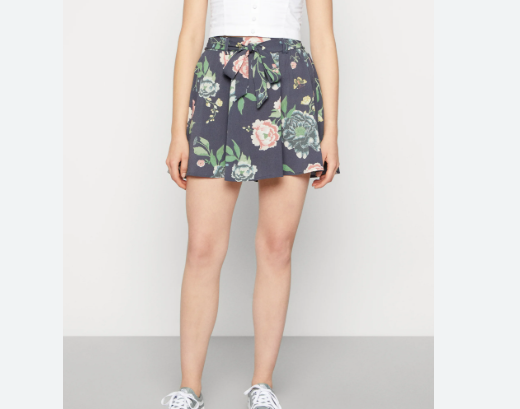 Only Petite Skirt Ombre Blue/Asian Flow