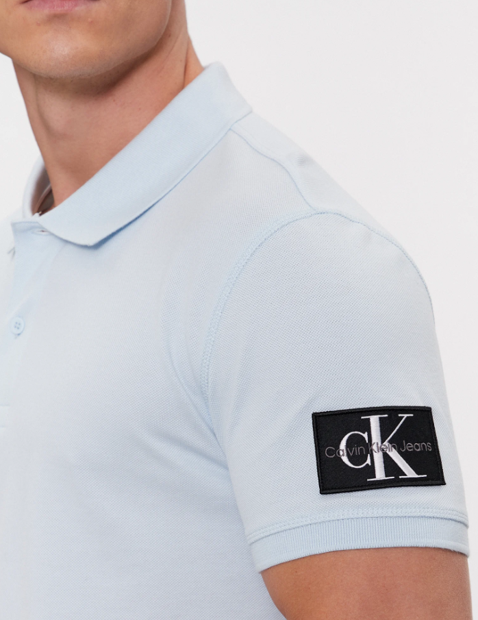 Calvin Klein Polo J30J323394 Μπλε Regular Fit