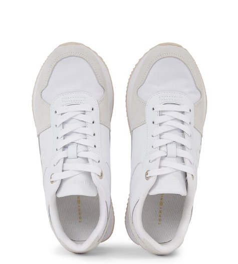 Tommy Hilfiger Γυναικεία Sneakers Μαύρα FW0FW07585-YBS