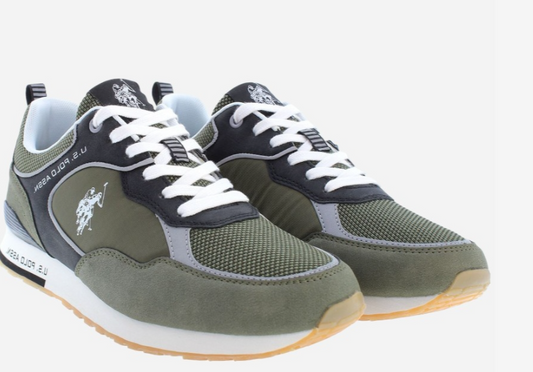 U.S. Polo Assn. ΠΑΠΟΥΤΣΙΑ TABRY007A-MIL-BLK01 Πράσινο