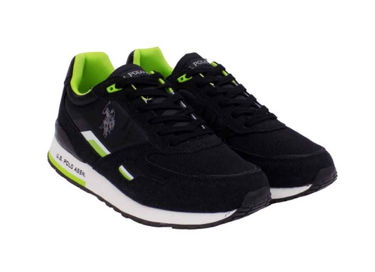 U.S. Polo Assn. ΠΑΠΟΥΤΣΙΑ TABRY003-BLK Μαύρα