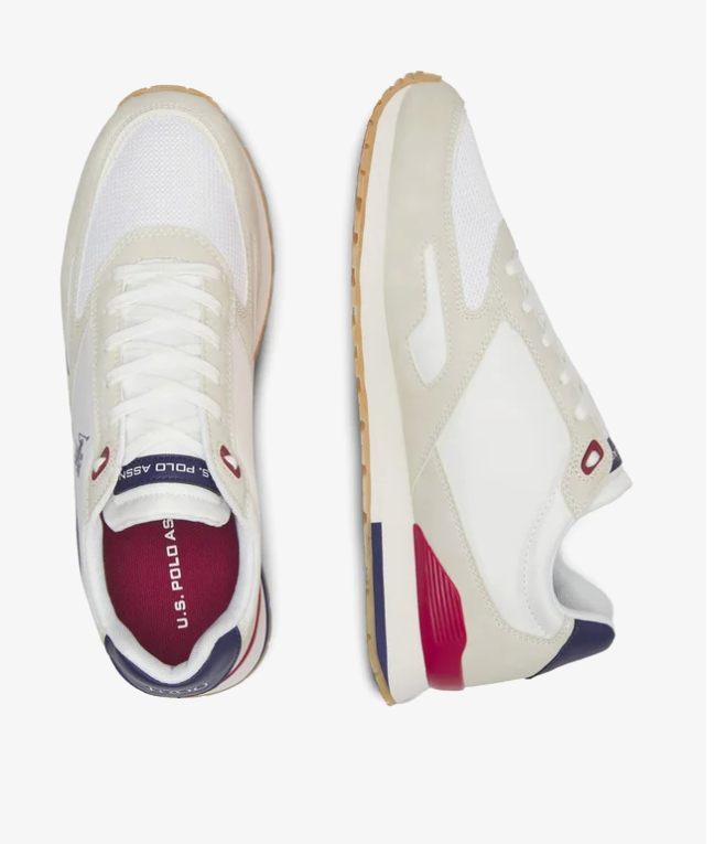 U.S. Polo Assn. ΠΑΠΟΥΤΣΙΑ TABRY003B-white