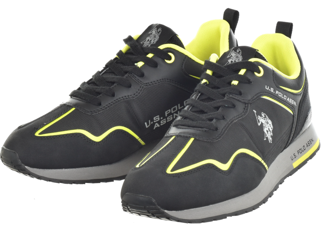U.S. Polo Assn. ΠΑΠΟΥΤΣΙΑ TABRY002A-BLK-YELL02