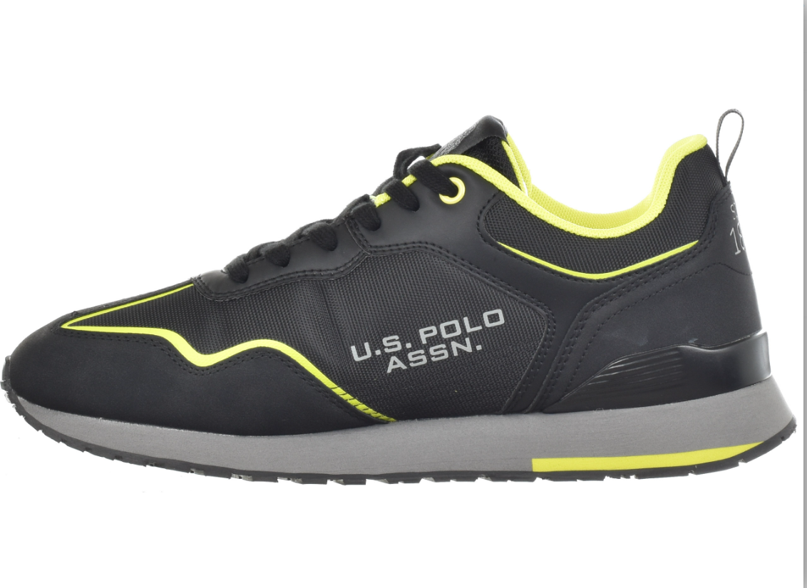 U.S. Polo Assn. ΠΑΠΟΥΤΣΙΑ TABRY002A-BLK-YELL02
