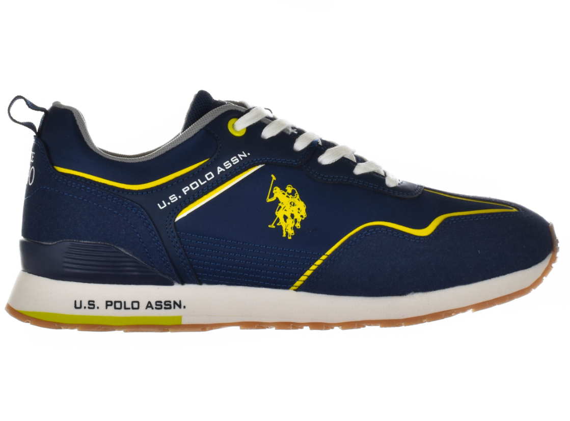 U.S. Polo Assn. ΠΑΠΟΥΤΣΙΑ TABRY002-BLU006 Μπλε / Κίτρινο