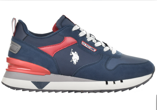 U.S. Polo Assn. ΠΑΠΟΥΤΣΙΑ BUZZY001A-DBL-RED03