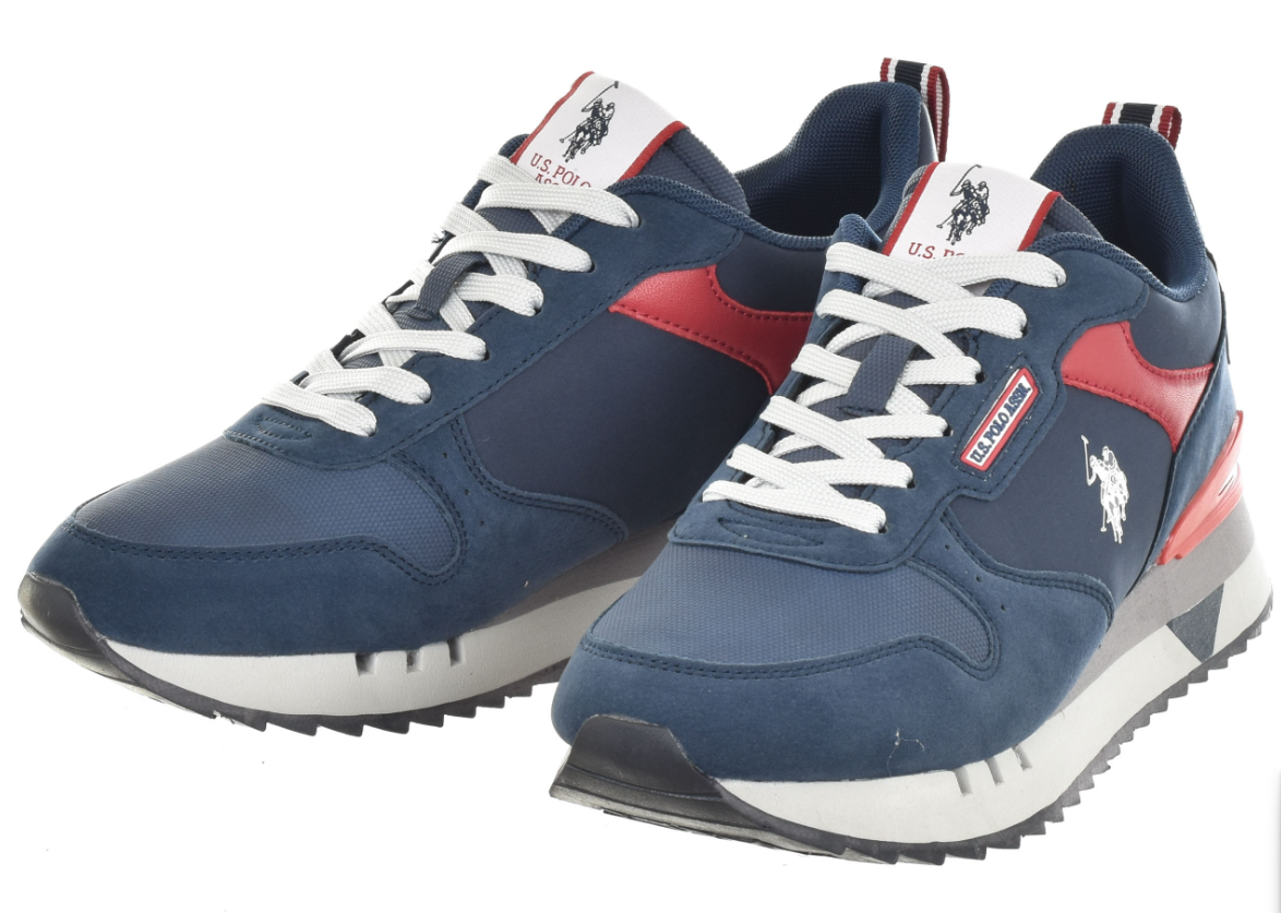 U.S. Polo Assn. ΠΑΠΟΥΤΣΙΑ BUZZY001A-DBL-RED03