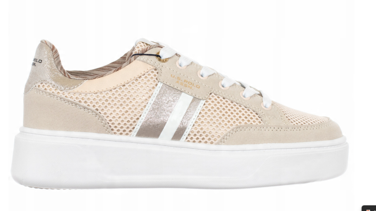 U.S. Polo Assn. ΠΑΠΟΥΤΣΙΑ Γυναικεία YVONNE002A-GOL ΜΠΕΖ