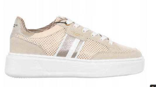 U.S. Polo Assn. ΠΑΠΟΥΤΣΙΑ Γυναικεία YVONNE002A-GOL ΜΠΕΖ