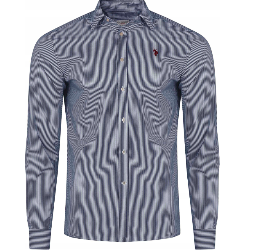 US POLO ASSN. - ΑΝΔΡΙΚΟ ΠΟΥΚΑΜΙΣΟ CALE 104 67761 53183 770 ριγέ πουκάμισο