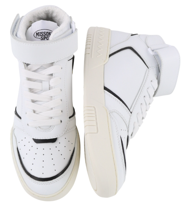 Missoni RRP 405 Basket New High Top Unisex Trainers Rubber ACBC X