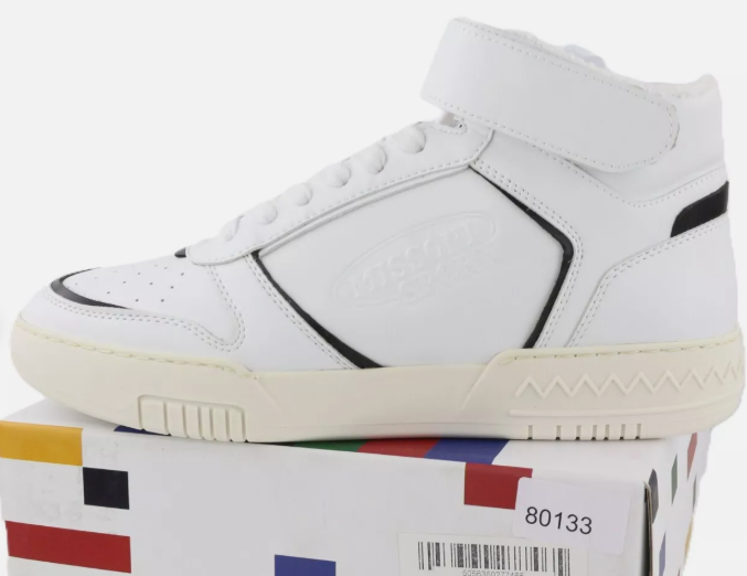 Missoni RRP 405 Basket New High Top Unisex Trainers Rubber ACBC X