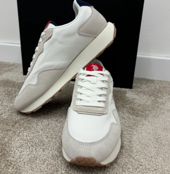 U.S. Polo Assn. ΠΑΠΟΥΤΣΙΑ ALEXIS004-WHI