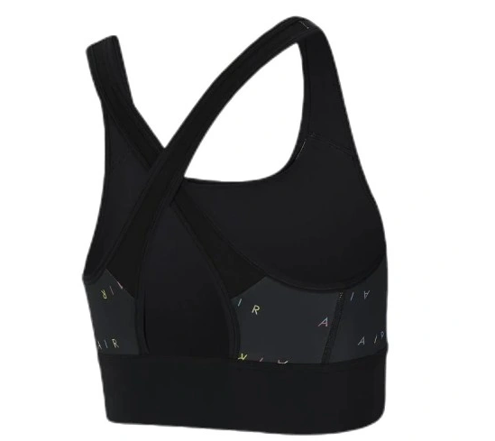 Αθλητικό σουτιέν NIKE μαύρο - Support sports bra black