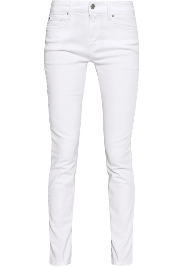 Replay Skinny Fit Jeans White Denim - Women