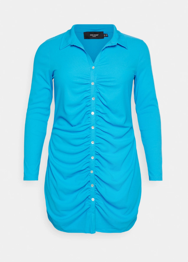 Vero Moda Curve Dress Blue - Women