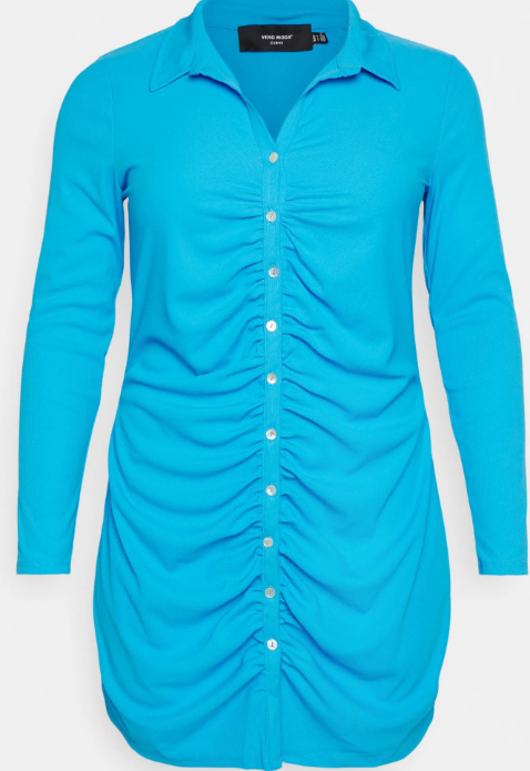 Vero Moda Curve Dress Blue - Women