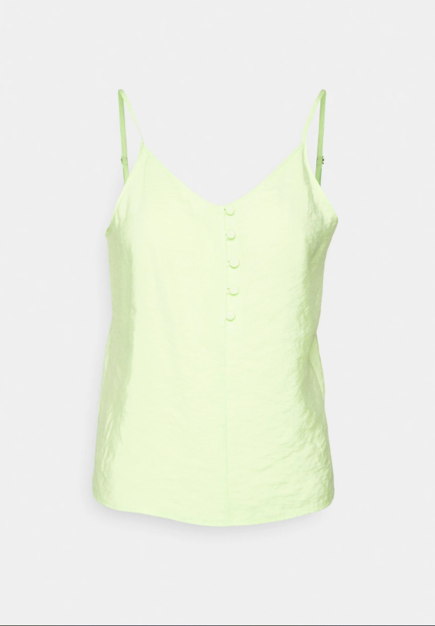 Vero Moda Petite Sleeveless Shirt / Blouse Green - Women
