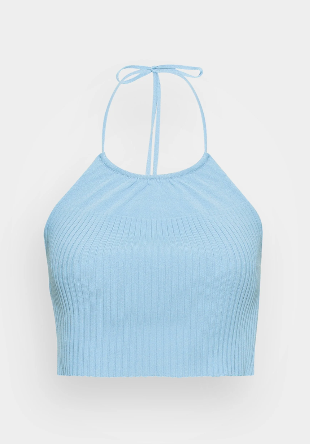 Glamorous Top Blue - Women