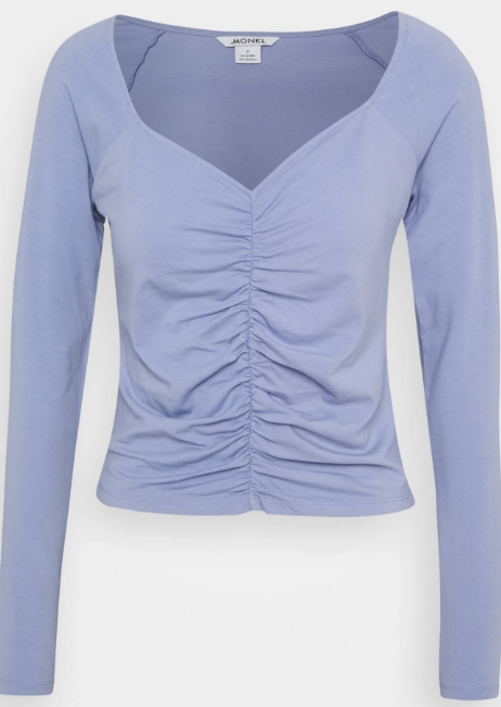 Monki Top Light Blue - Women