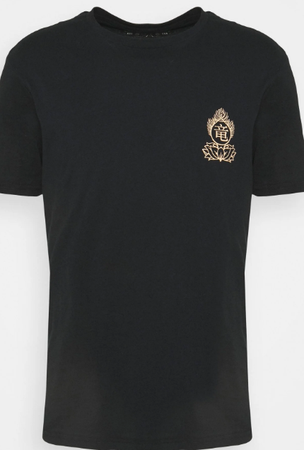 YOURTURN Top Black - Unisex