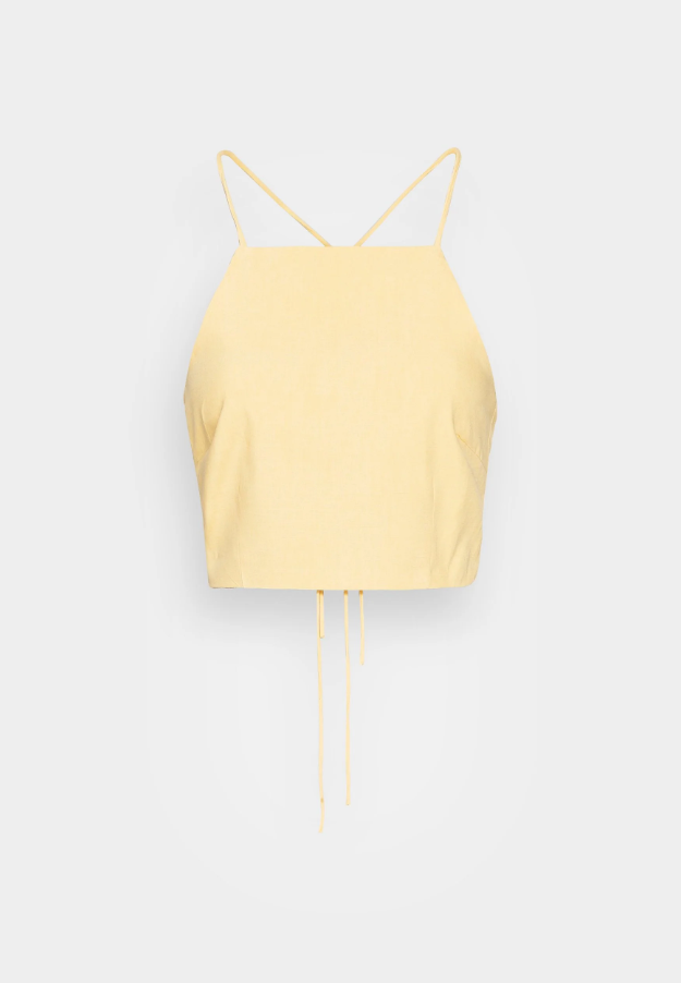 Glamorous Top Beige - Women