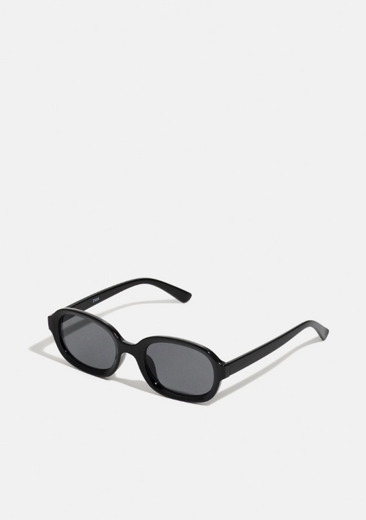 Zign Oval Sunglasses Black - Men