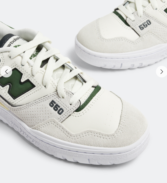 New Balance Sneakers BBW550SG Sea Salt GREEN
