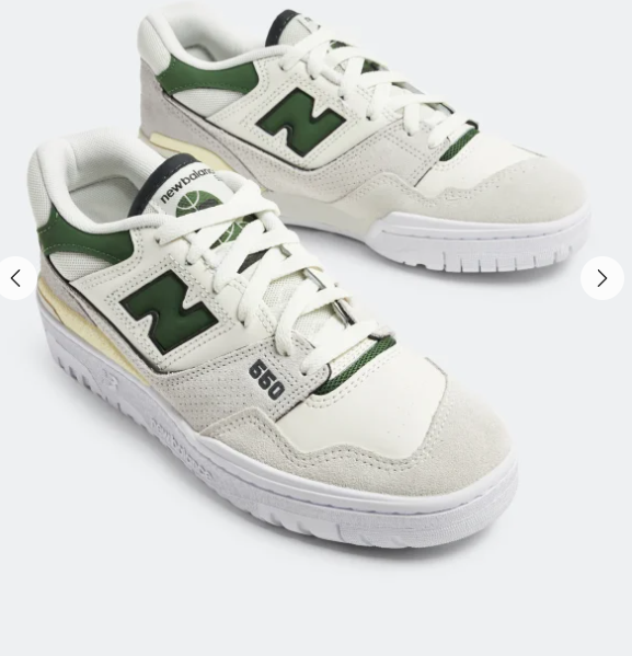 New Balance Sneakers BBW550SG Sea Salt GREEN