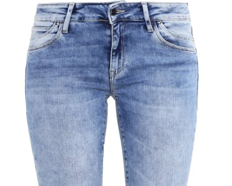 MAVI Women's Adriana Skinny Stretch Jeans Light Indigo Glam Blue 22737