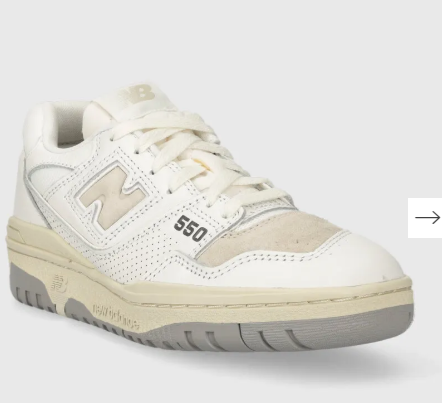 New Balance Δερμάτινα αθλητικά παπούτσια BB550PWG