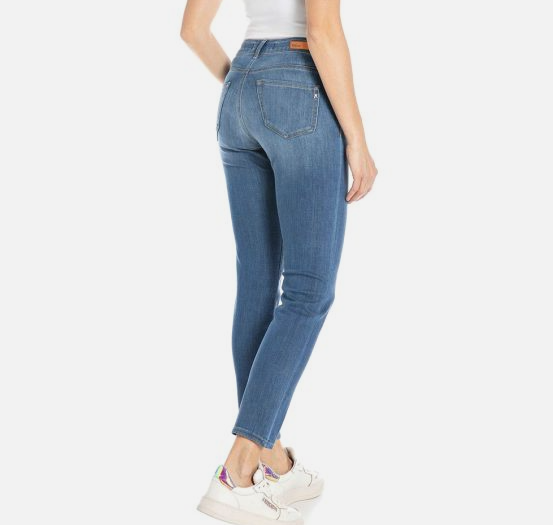Replay Skinny Fit Jeans Blue Women WA429.000.41A603