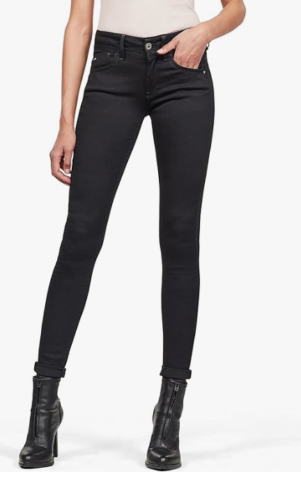 G-STAR RAW Women's Lynn Mid Super Skinny Jeans
