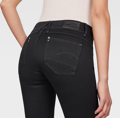 G-STAR RAW Women's Lynn Mid Super Skinny Jeans