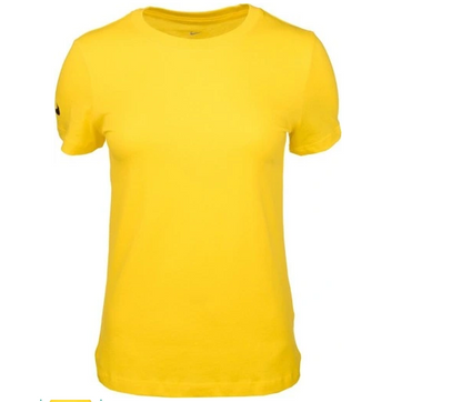 Nike Performance T-shirt Yellow Women