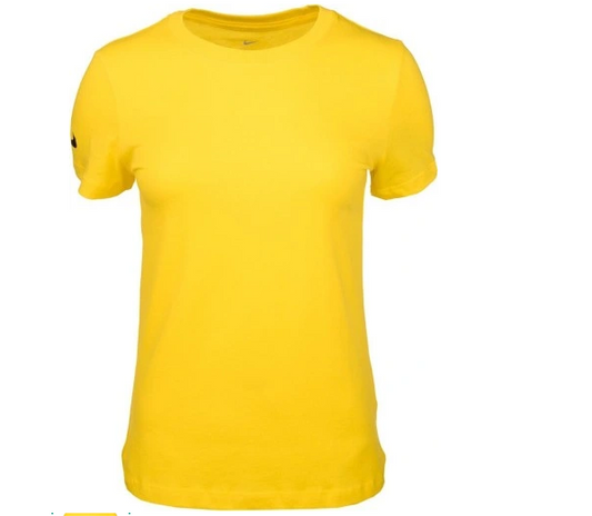 Nike Performance T-shirt Yellow Women