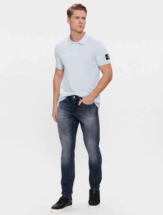 Calvin Klein Polo J30J323394 Μπλε Regular Fit