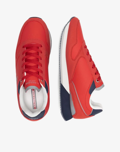 U.S. Polo Assn. ΠΑΠΟΥΤΣΙΑ NOBIL003M/CHY4 Κόκκινα