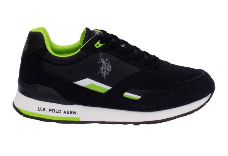 U.S. Polo Assn. ΠΑΠΟΥΤΣΙΑ TABRY003-BLK Μαύρα