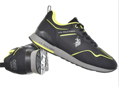 U.S. Polo Assn. ΠΑΠΟΥΤΣΙΑ TABRY002A-BLK-YELL02