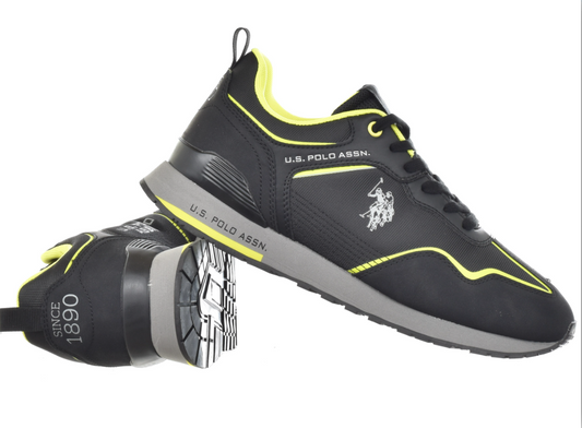 U.S. Polo Assn. ΠΑΠΟΥΤΣΙΑ TABRY002A-BLK-YELL02